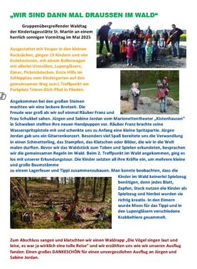 Waldtag im Mai